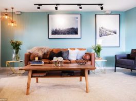 Czeka Cię odświeżenie mieszkania i chciałabyś coś zmienić? Postaw na kolor! błękitna ściana