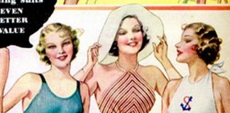 Historia mody: W czym kąpały się nasze babki, czyli moda plażowa w dwudziestoleciu międzywojennym Historia mody - stroje kąpielowe