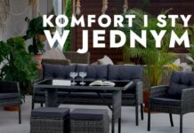 Meble ogrodowe z technorattanu